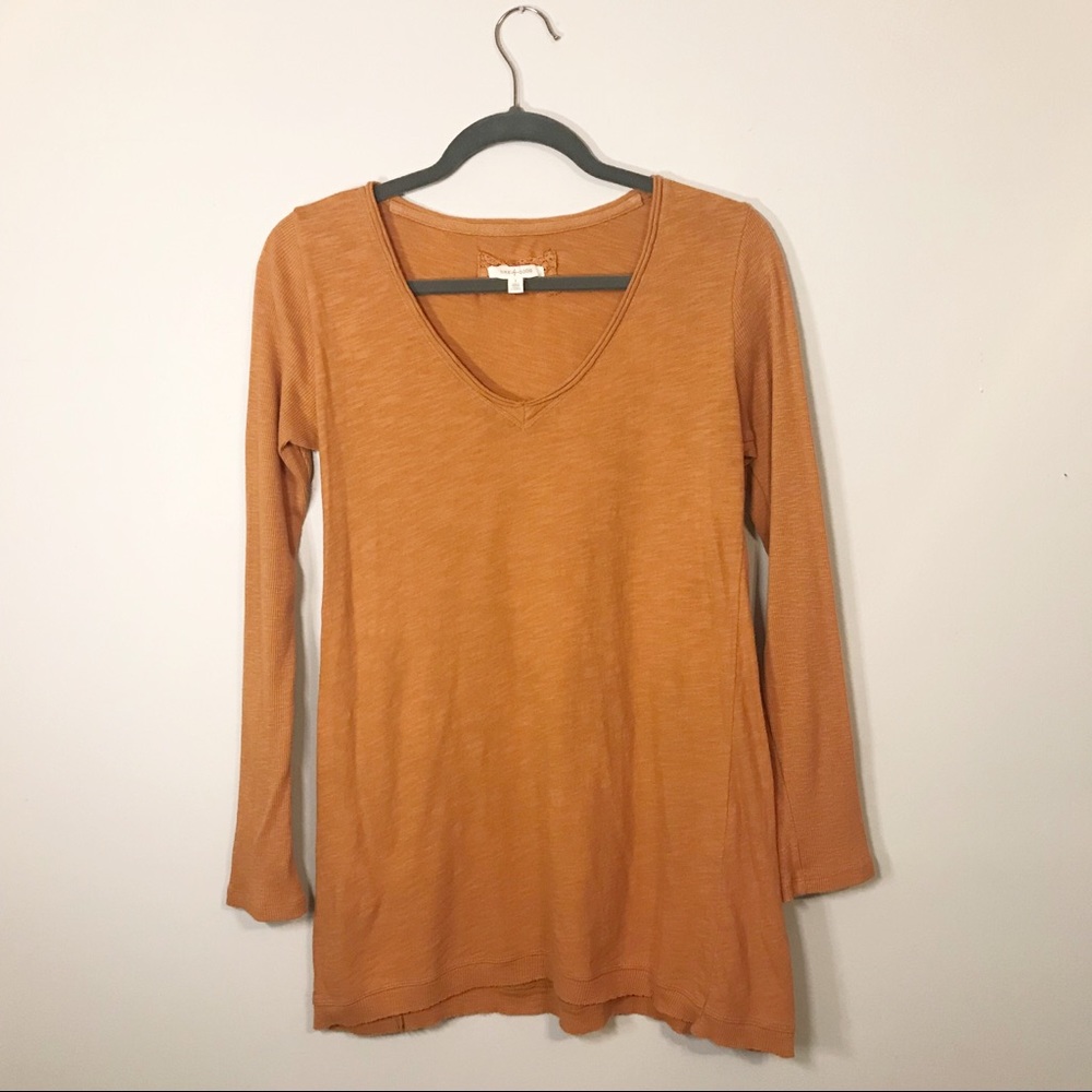 ANTHROPOLOGIE Pure + Good Long Sleeve Top